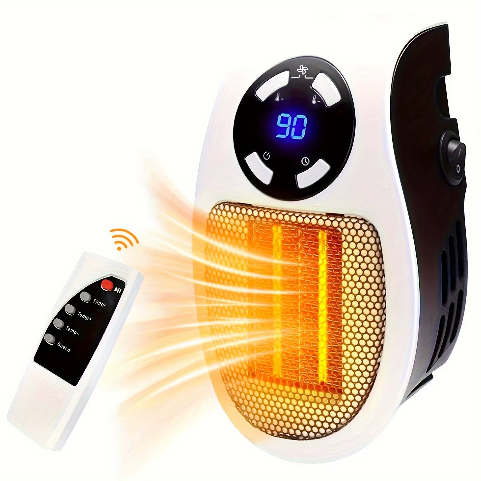 NEW Brand New Heater Mini Hot Fan 2026 Popular Wall-Mounted Fast Heating Electric Heater Office Home Heater Small Solar Heater