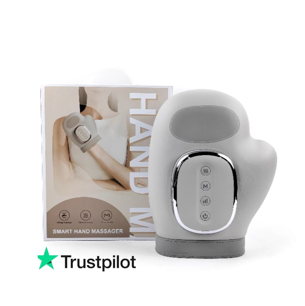 Intelligent Hand Massager with Heat Compression Therapy